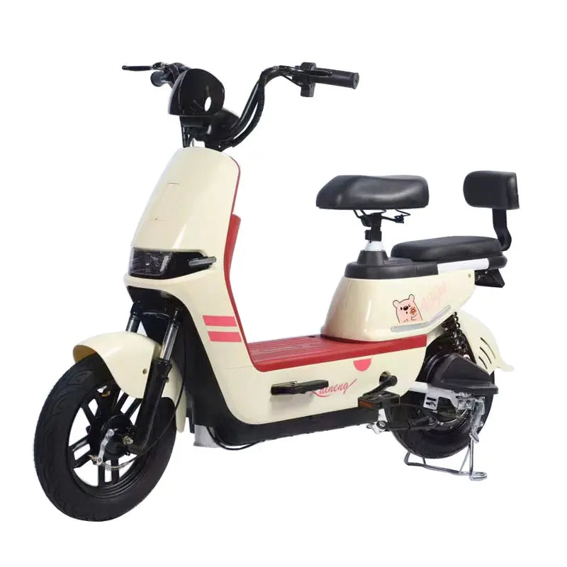 350w 2 Wheel Electric Bike Scooter/Electric Moped With Pedals Motorcyc ...